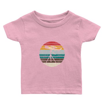 Discover Astronomy Telescope Baby T-shirts