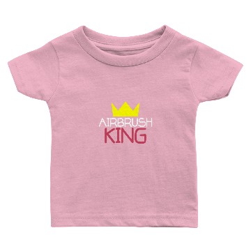 Discover Airbrush King Baby T-shirts