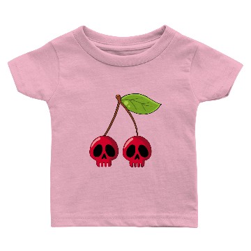 Discover Cherry skull Baby T-shirts