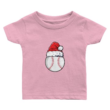 Discover Santa Baseball Christmas Baby T-shirts