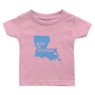 Discover Made in Louisiana Baby T-shirts