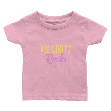 Discover Virginity Rocks Baby T-shirts