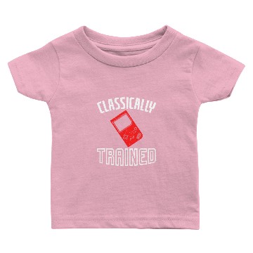 Discover Classically Trained Retro Gamer Baby T-shirts