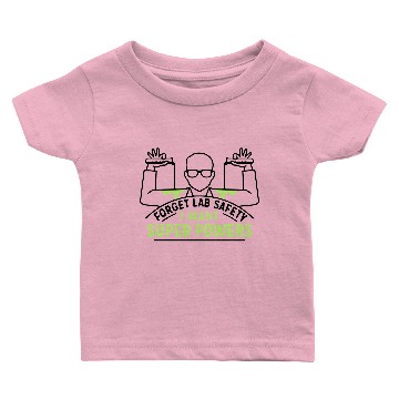 Discover Forget Lab Safety hero super superhero Baby T-shirts