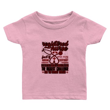 Discover Registered Nurse Baby T-shirts