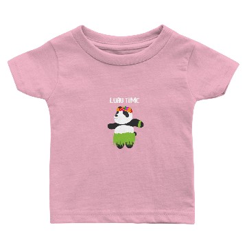 Discover Aloha Hawaii Hawaiian luau Panda Dance hula Baby T-shirts