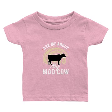 Discover Ask Me About My Moo Cow Baby T-shirts
