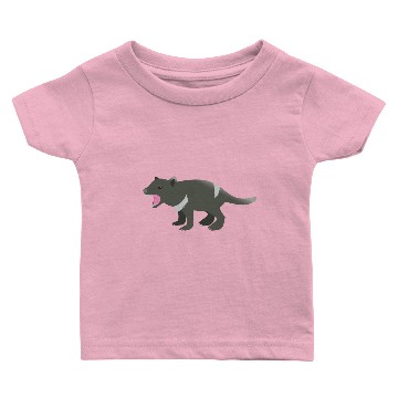 Discover Growling standing Tassie devil (Tasmanian devil) Baby T-shirts