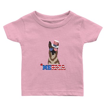 Discover Belgian Malinois Baby T-shirts