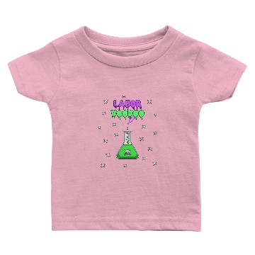 Discover Labor Voodoo Lab Science Poison Skull Nerd Geek Baby T-shirts