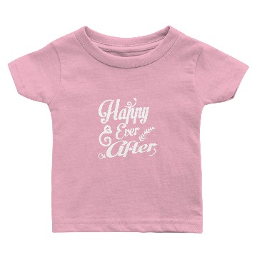 Discover Wedding Quotes Happy Ever After Baby T-shirts