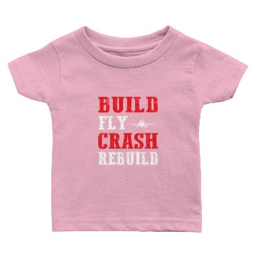 Discover Model flight model fly model airplane Baby T-shirts