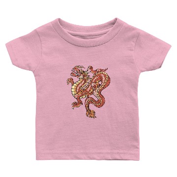 Discover big red chinese dragon Baby T-shirts
