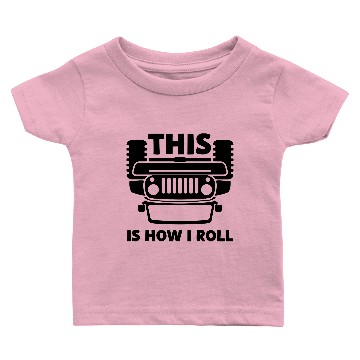 Discover This is How I Roll Jeep Hawaiians Baby T-shirts