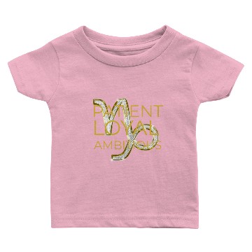 Discover GOLD CAPRICORN Baby T-shirts