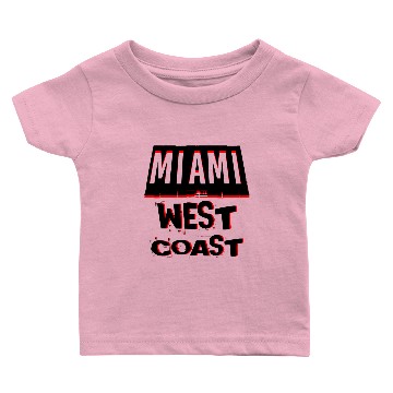 Discover MIAMI WEST COAST Baby T-shirts