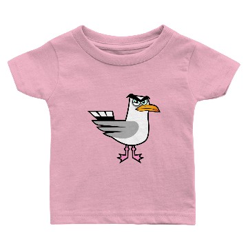 Discover Angry Seagull Baby T-shirts