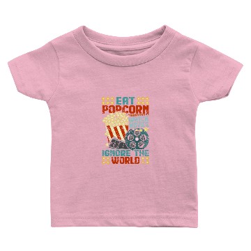Discover Popcorn Movie Lover Baby T-shirts