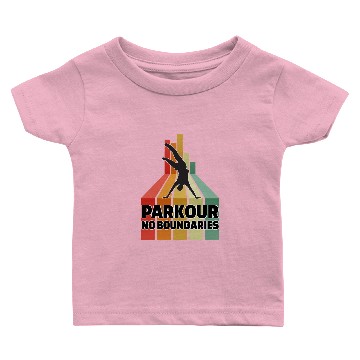 Discover Parkour No Boundaries Baby T-shirts