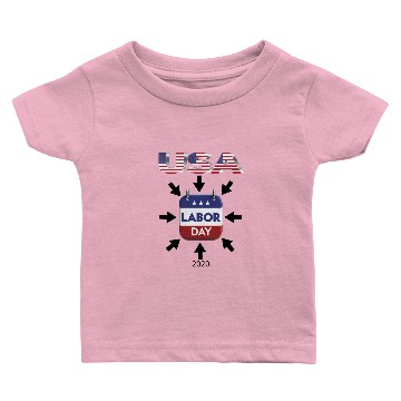 Discover Baby T-shirts coffee Labor day