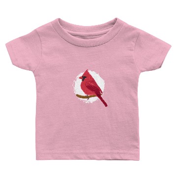 Discover Bird Watching Red Cardinal Baby T-shirts