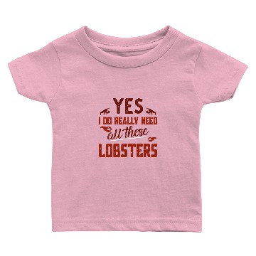 Discover Lobster Baby T-shirts