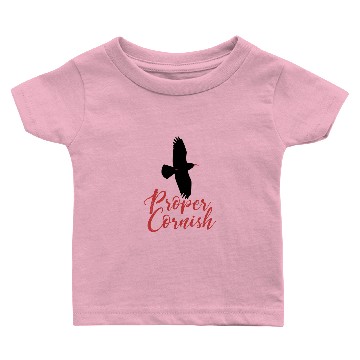 Discover Proper Cornish Chough Baby T-shirts