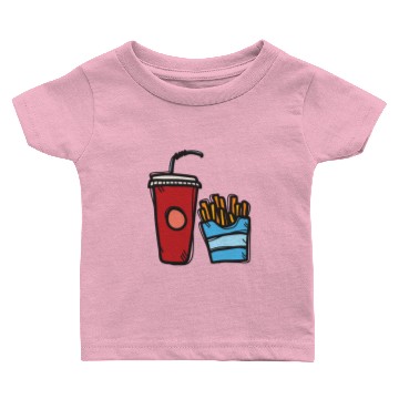 Discover French fries and soda Baby T-shirts
