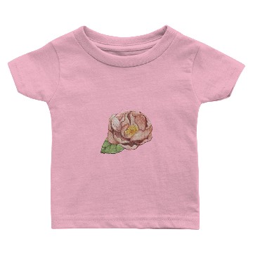 Discover Hand drawn peony flower isolated Baby T-shirts