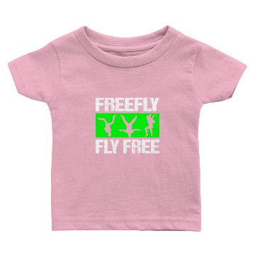 Discover Skydiving, Skyive, Freefly, Parachute Baby T-shirts