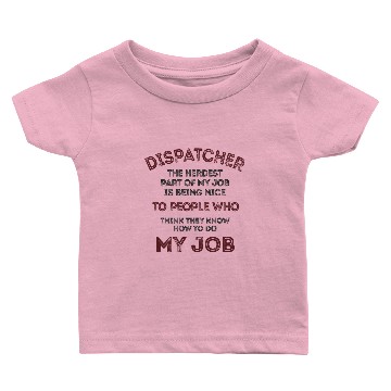 Discover Dispatcher Baby T-shirts