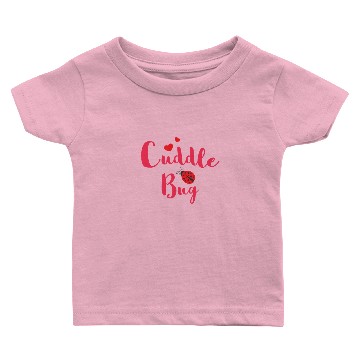 Discover Cuddle Bug Funny Cute Cuddling Lady Bug Baby T-shirts