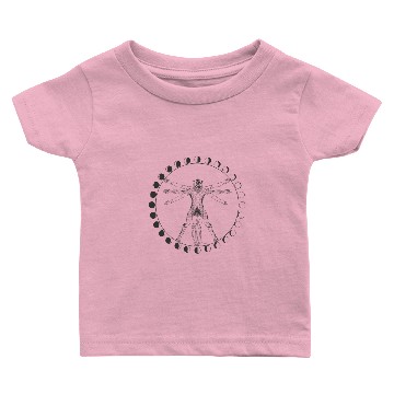 Discover Vitruvian Werewolf Moon Baby T-shirts