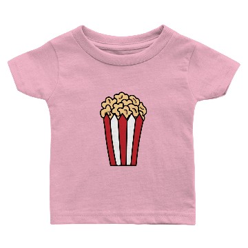 Discover Popcorn Vintage Retro Funny Baby T-shirts