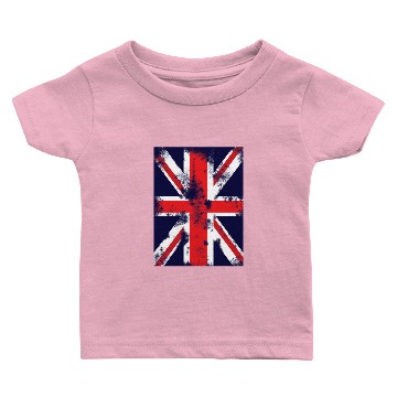 Discover Union Jack flag Baby T-shirts