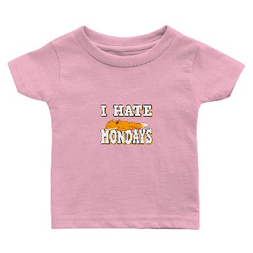 Discover I HATE MONDAYS FOX Baby T-shirts
