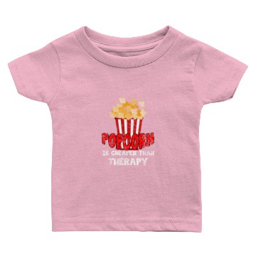 Discover Popcorn cinema gift Baby T-shirts