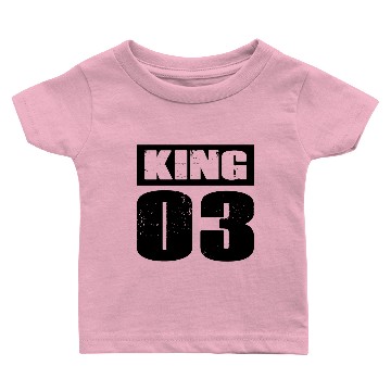 Discover King - Queen Couple Design Baby T-shirts