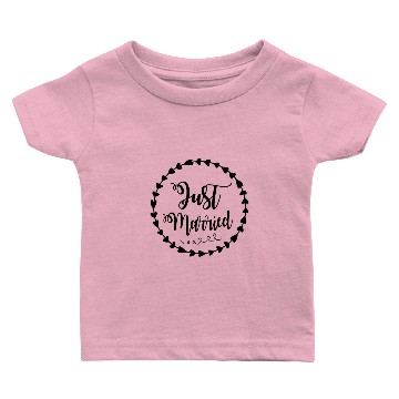 Discover Just married Baby T-shirts