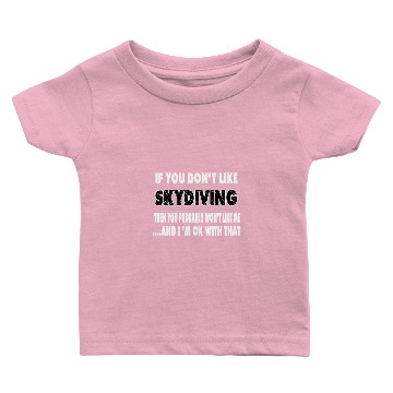 Discover Funny Skydiving Parachute Baby T-shirts