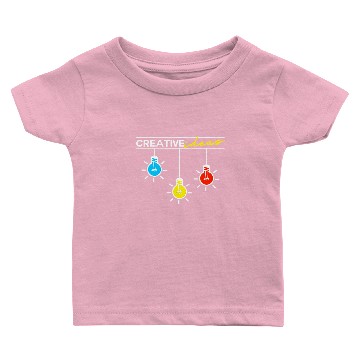 Discover Creative ideas, light bulb - great gift idea Baby T-shirts