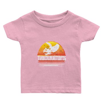 Discover Triceratops Baby T-shirts