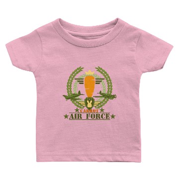 Discover Carrot Air Force Baby T-shirts