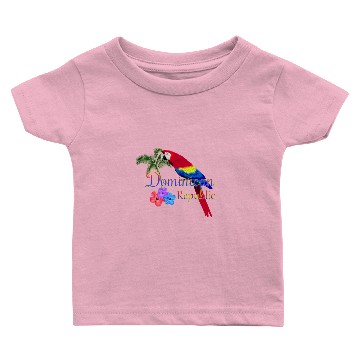 Discover Dominican Republic Tropical Baby T-shirts