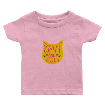 Discover crazy cat lady Baby T-shirts