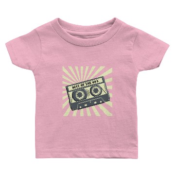 Discover 80s retro cassette nostalgia Baby T-shirts