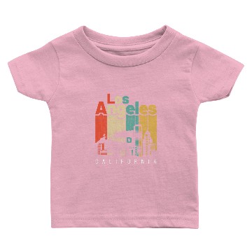 Discover Los Angeles CA Baby T-shirts