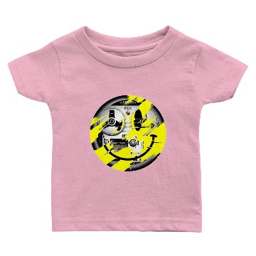 Discover Smiley Face Recorder Baby T-shirts