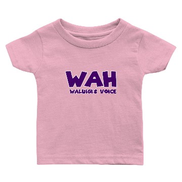 Discover Waluigi Voice wah Baby T-shirts