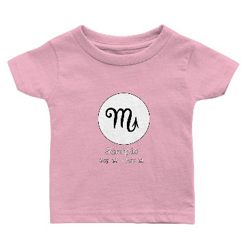 Discover Scorpio Horoscope Baby T-shirts